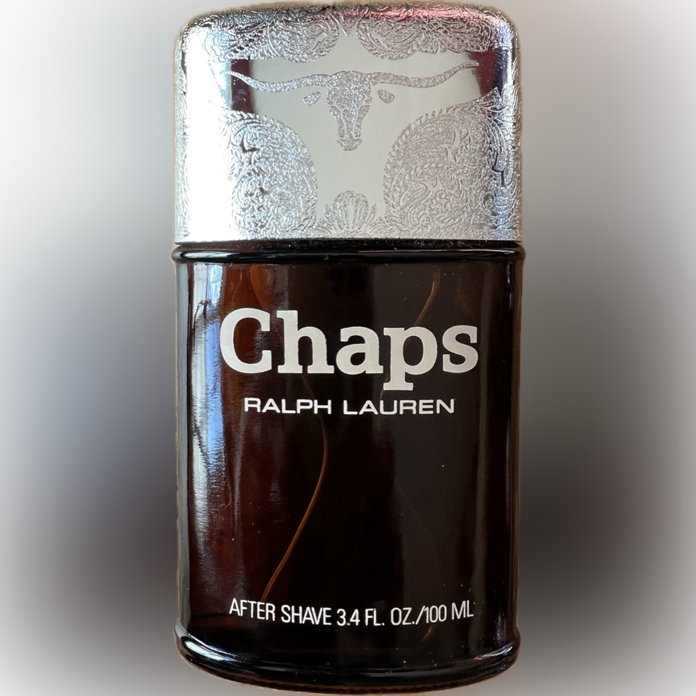 Vintage Chaps Ralph Lauren 3.4 oz/ 100 ml After Shave Splash 100% Full in box